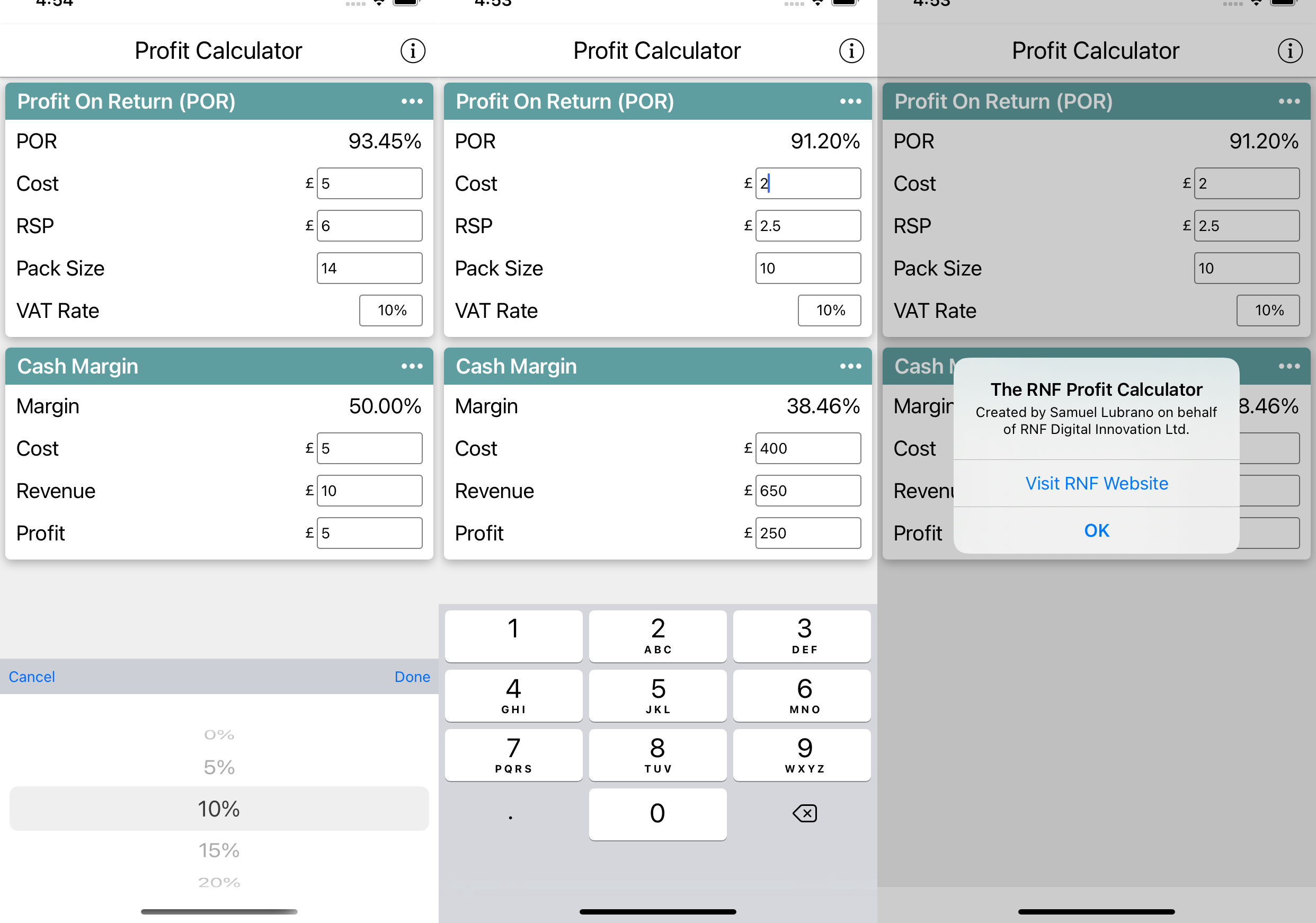 GitHub sam2402/financialCalculator iOS and Android app created for